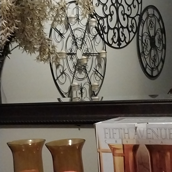 Fifth Avenue Crystal LTD, Monaco Hurricane Candle Holders - Picture 9 of 12